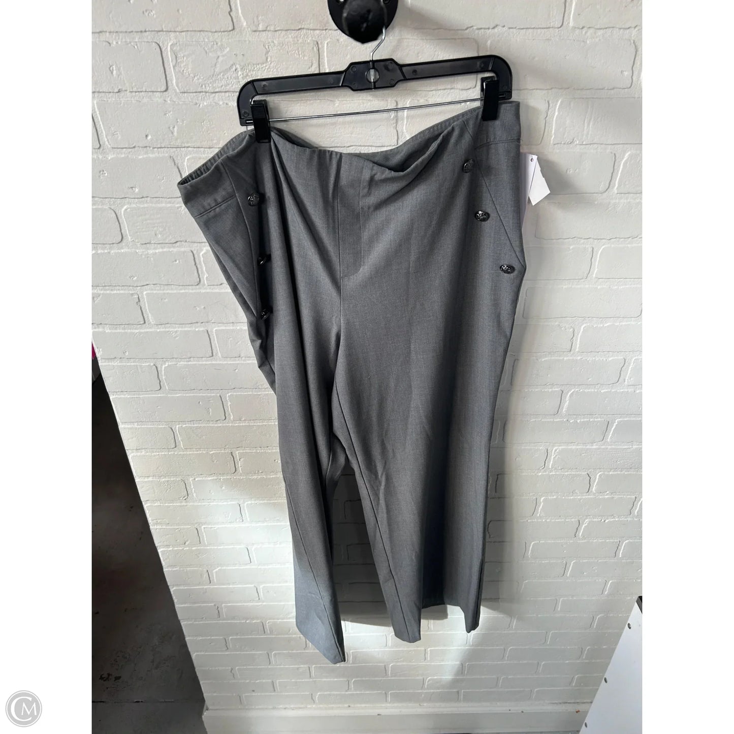 Pants Dress By Roz And Ali In Grey, Size: 18