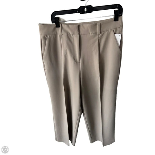 Pants Wide Leg By Loft In Tan, Size: 10