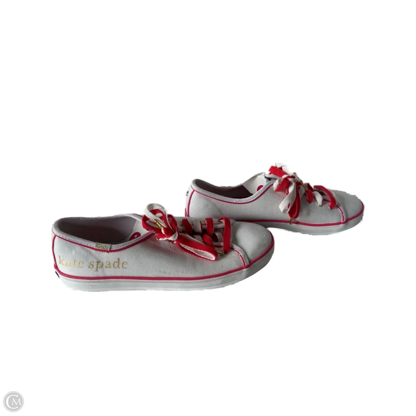Shoes Sneakers By Keds In Pink & White, Size: 8.5