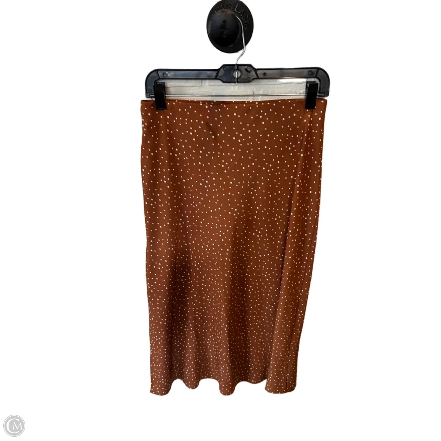Skirt Midi By A New Day In Brown & Orange, Size: 4