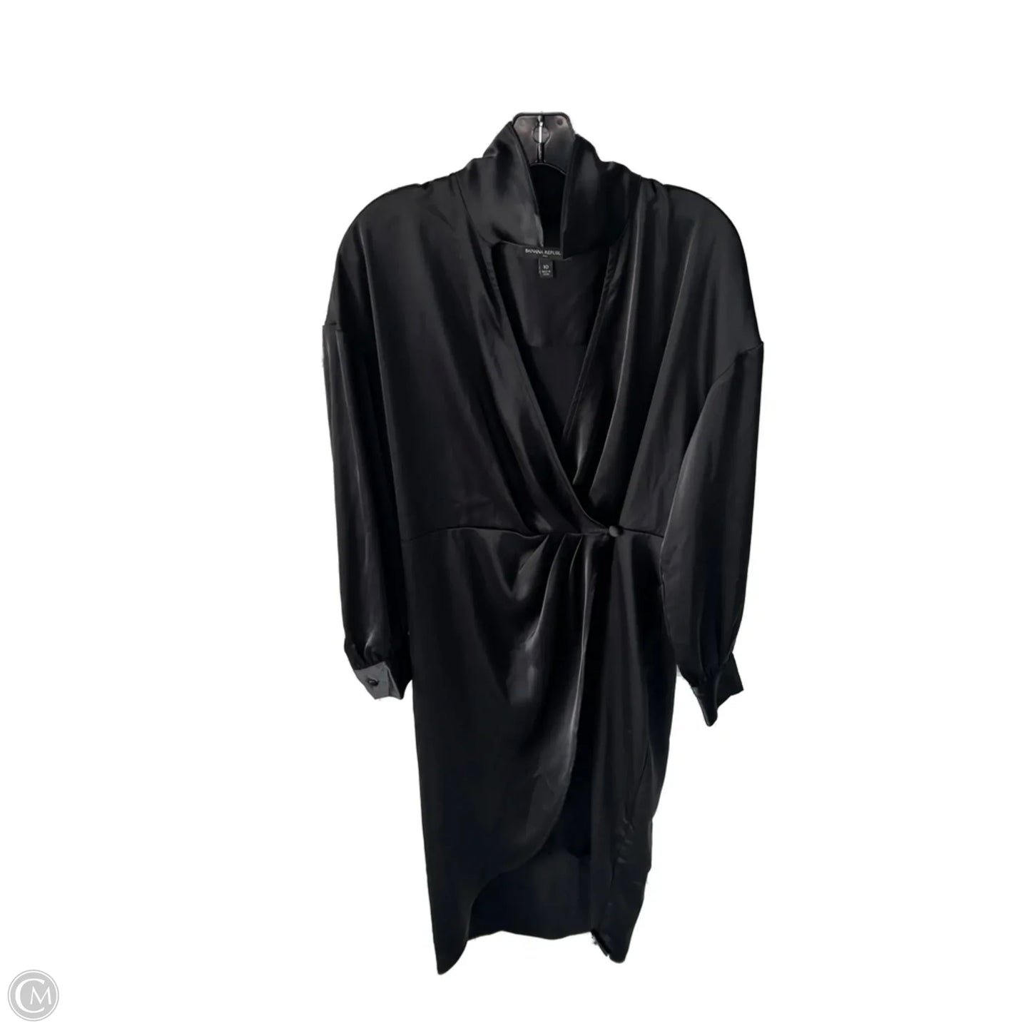 Dress Party Long By Banana Republic In Black, Size: M
