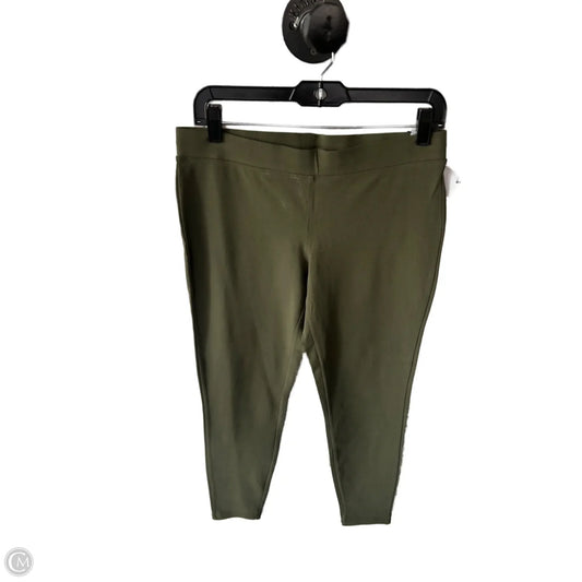 Pants Leggings By Express In Green, Size: 8