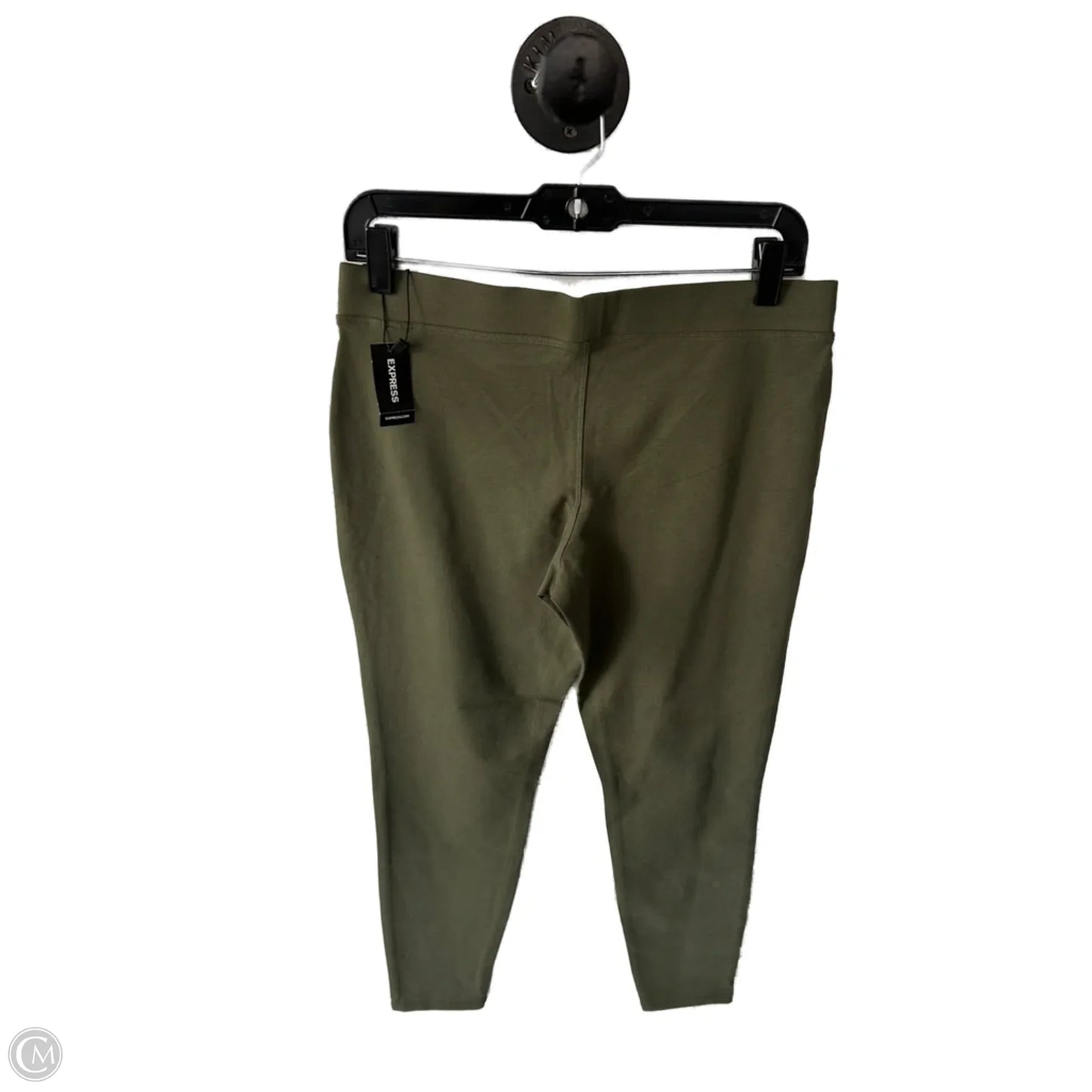 Pants Leggings By Express In Green, Size: 8