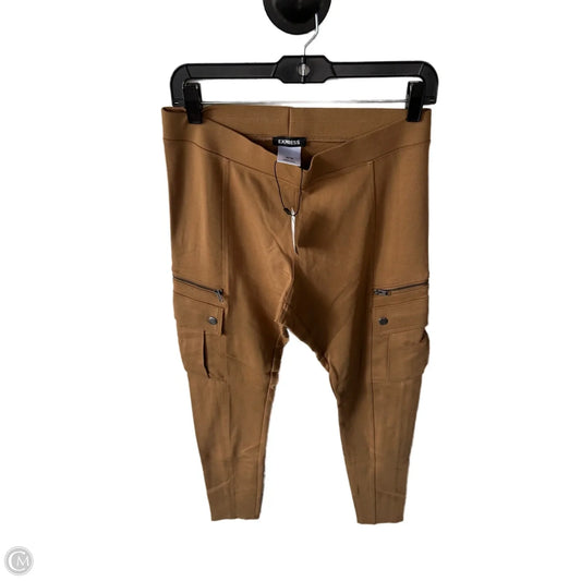 Pants Leggings By Express In Tan, Size: 8