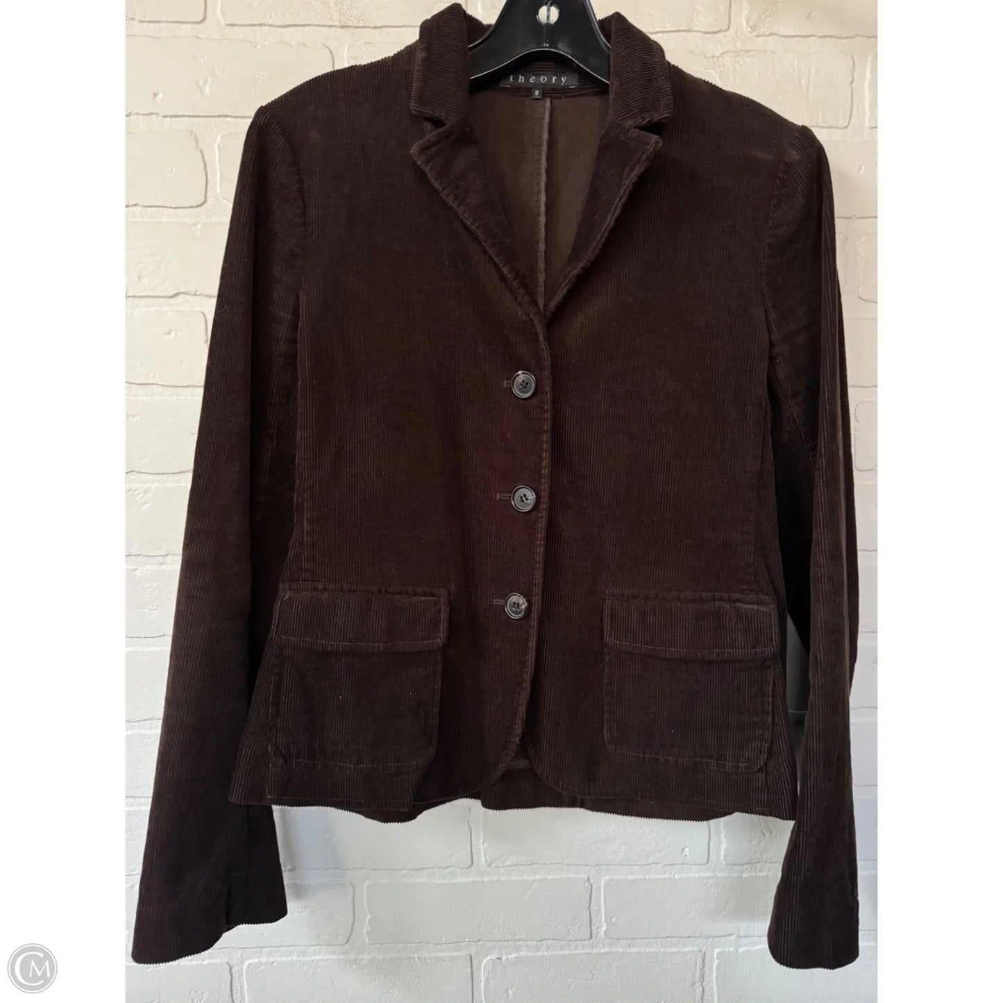Blazer By Theory In Brown, Size: M