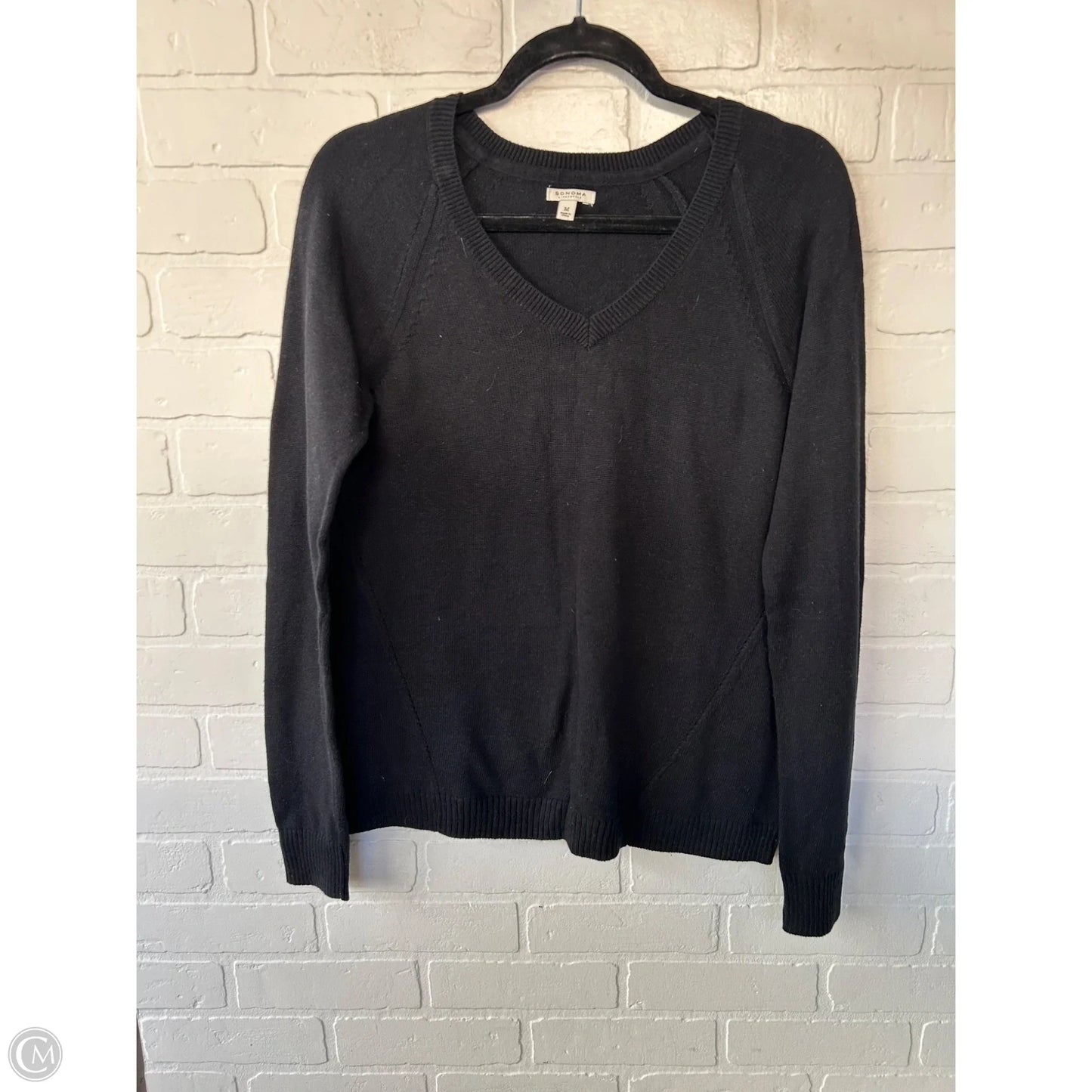 Sweater By Sonoma In Black, Size: M