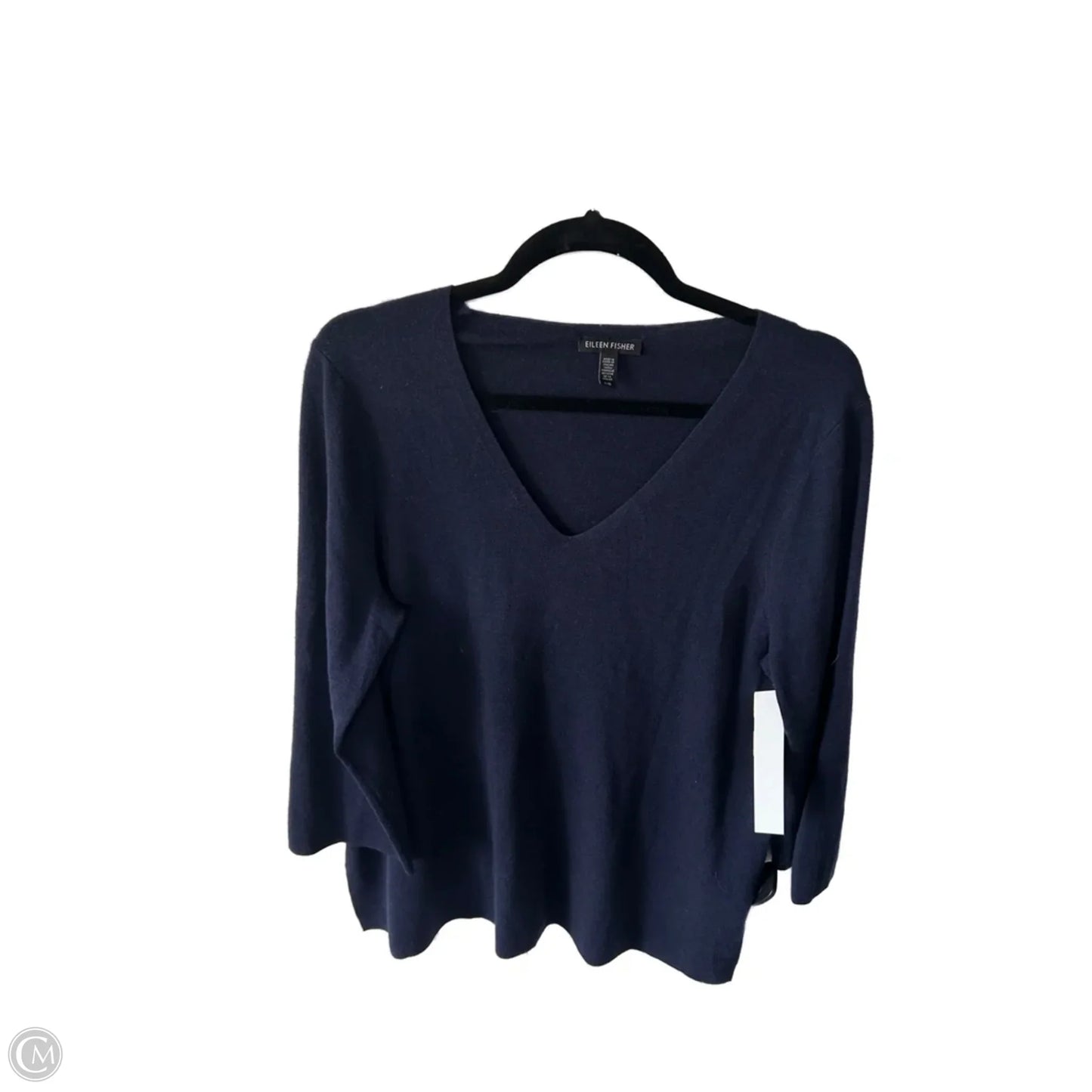 Sweater By Eileen Fisher In Blue, Size: L