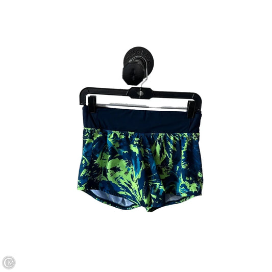 Athletic Shorts By Under Armour In Blue & Green, Size: 4