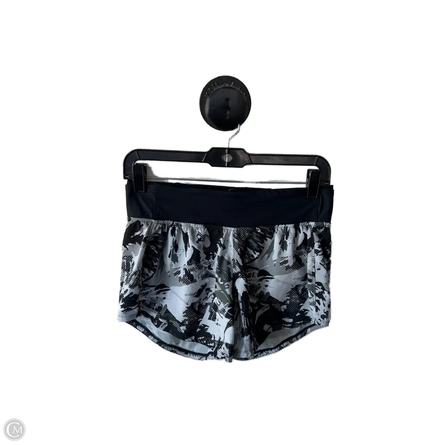 Athletic Shorts By Under Armour In Black & Green, Size: 4