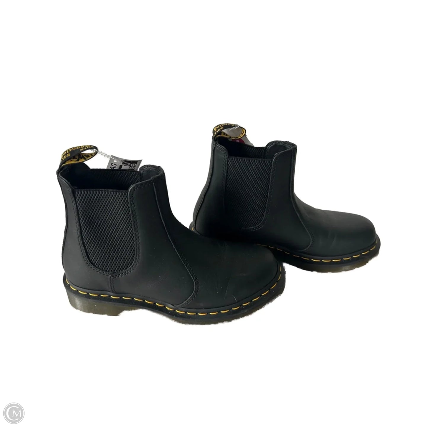 Boots Ankle Flats By Dr Martens In Black, Size: 7