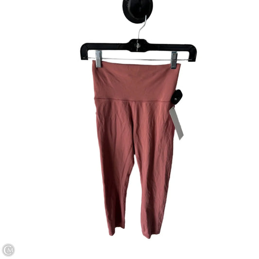 Athletic Leggings By Lululemon In Pink, Size: 4