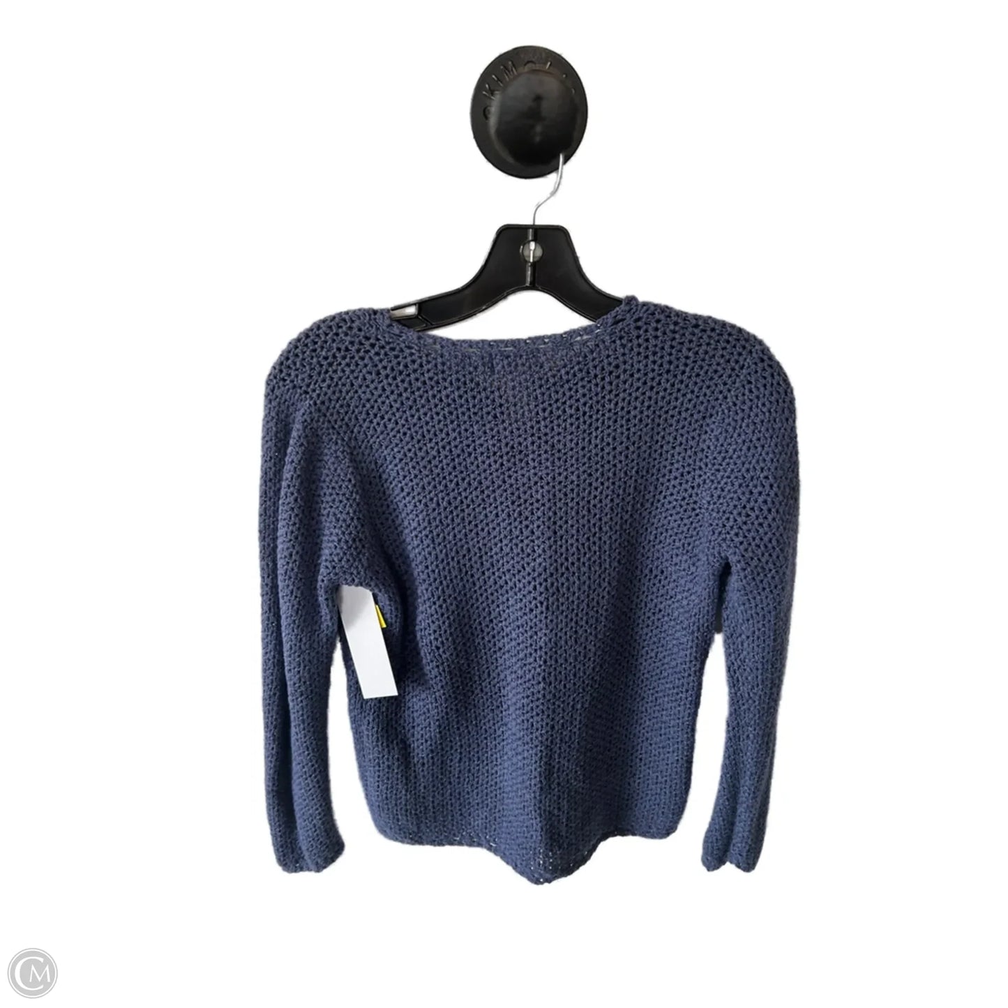 Sweater Cardigan By L.l. Bean In Blue, Size: S