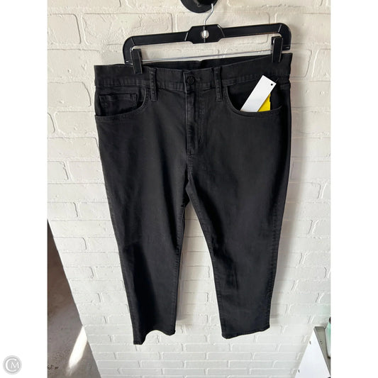 Jeans Straight By Joes Jeans In Black Denim, Size: 16