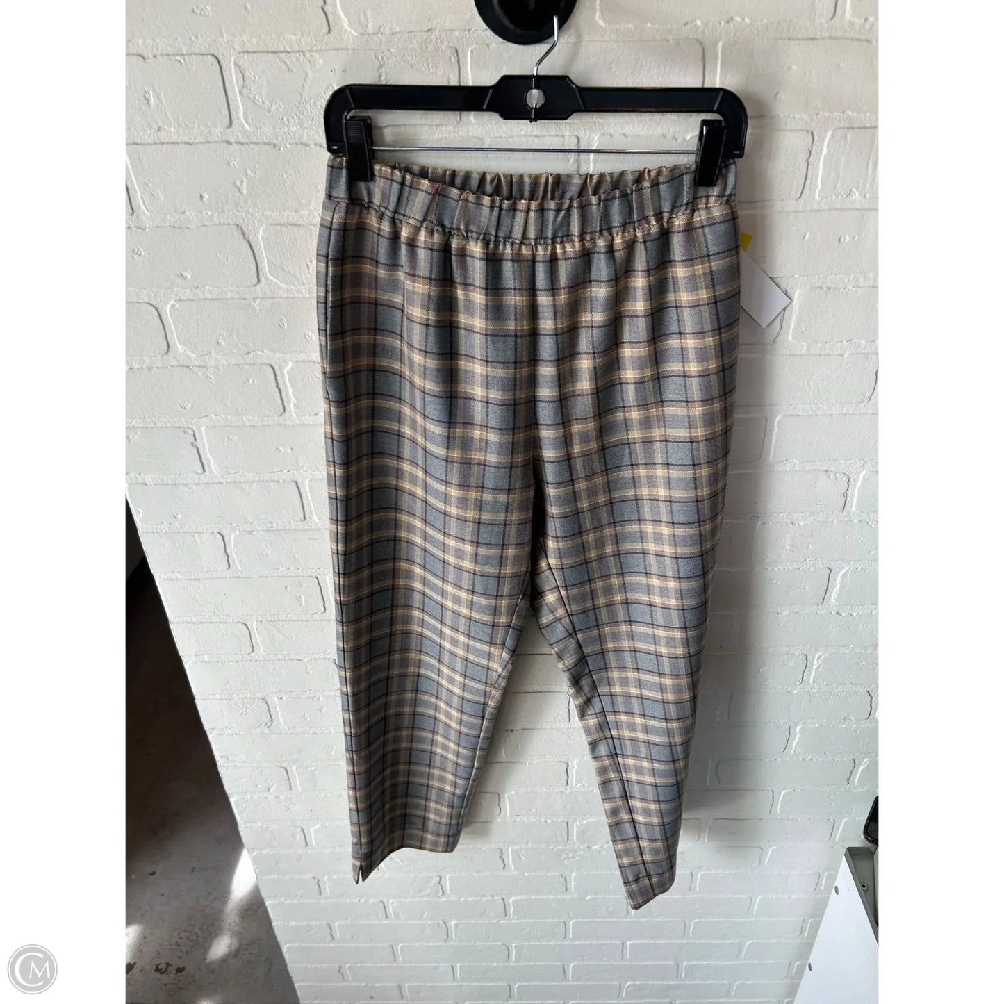 Pants Dress By Clothes Mentor In Grey & Tan, Size: 8