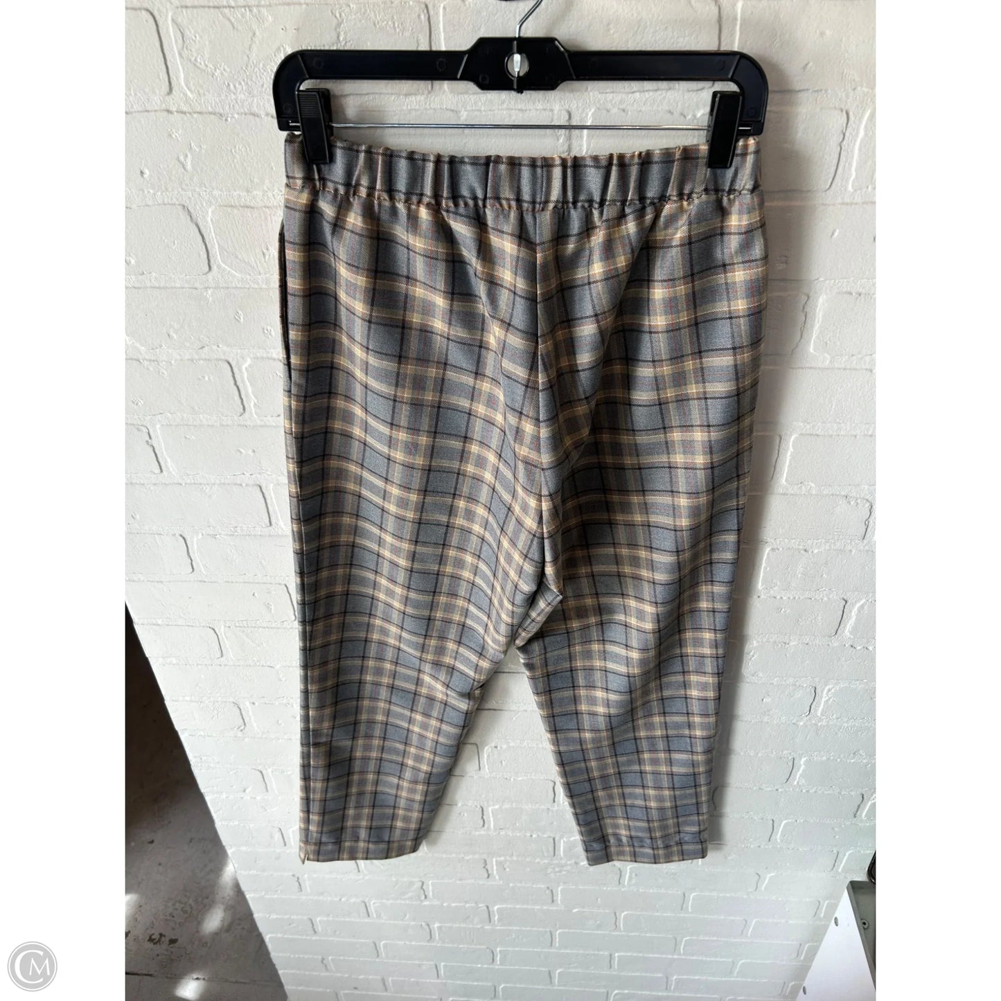 Pants Dress By Clothes Mentor In Grey & Tan, Size: 8