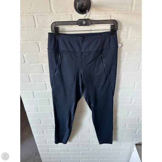 Athletic Leggings By Athleta In Blue, Size: 8