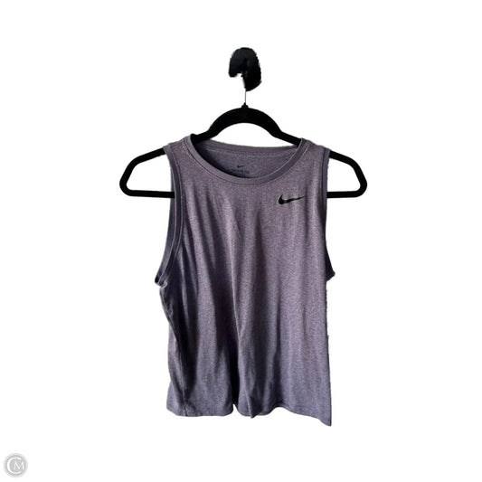 Athletic Tank Top By Nike In Purple, Size: L