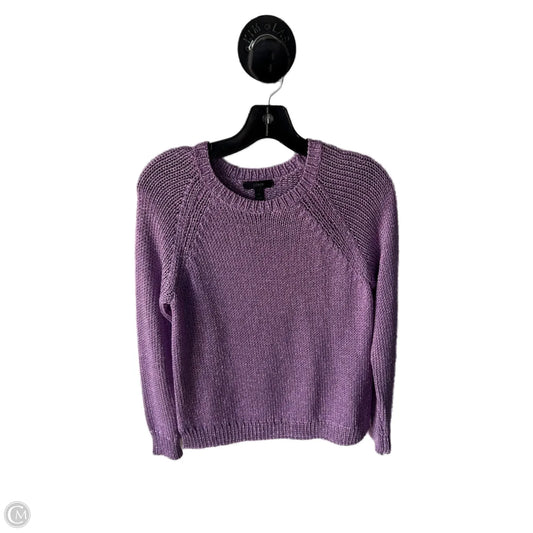 Sweater By J. Crew In Purple, Size: S