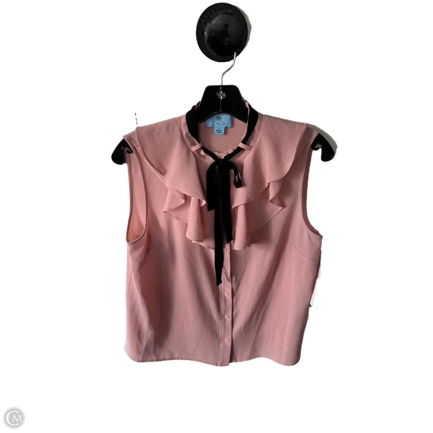 Top Sleeveless By Cece In Pink, Size: S