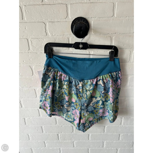Athletic Shorts By Offline By Aerie In Blue & Green, Size: 12
