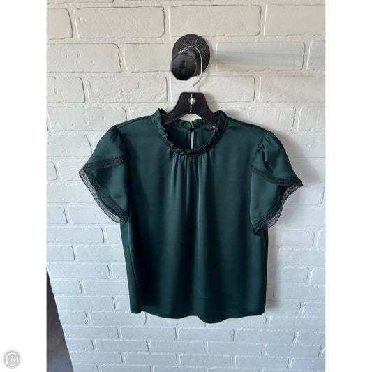 Top Short Sleeve By J. Crew In Green, Size: S