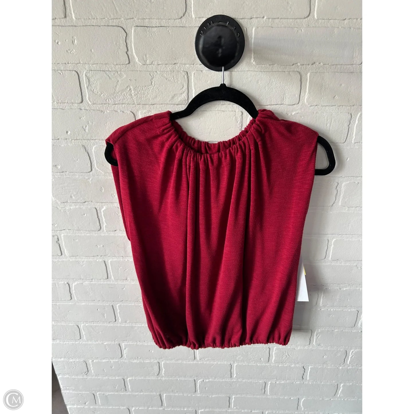 Top Sleeveless By Michael Stars In Red, Size: S