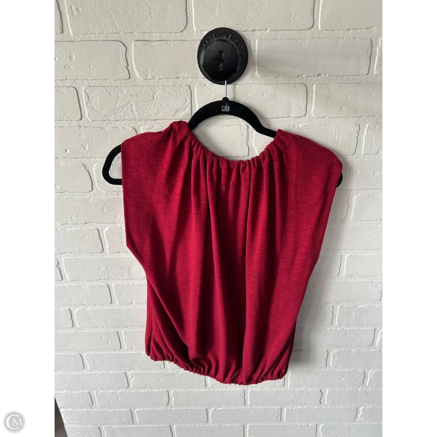 Top Sleeveless By Michael Stars In Red, Size: S