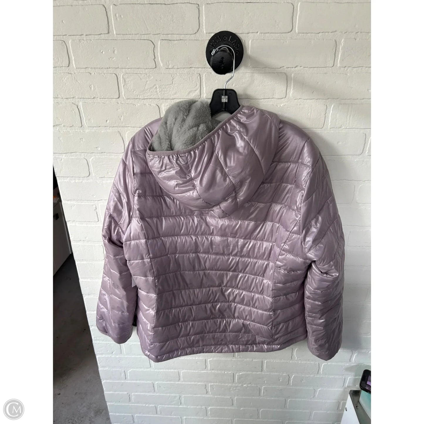 Coat Puffer & Quilted By Andrew Marc In Pink, Size: Xl