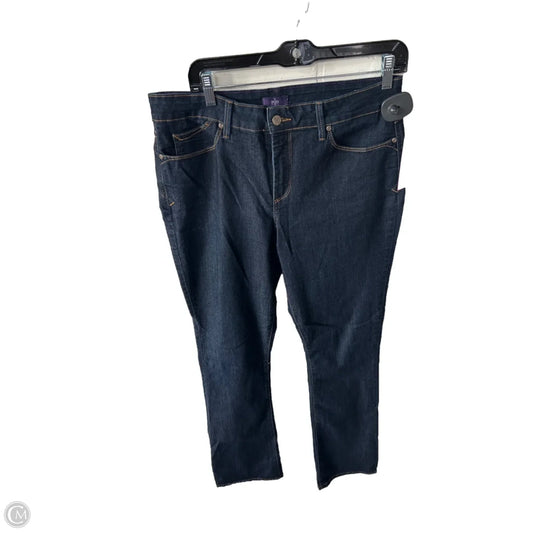 Jeans Boot Cut By Not Your Daughters Jeans In Blue Denim, Size: 12