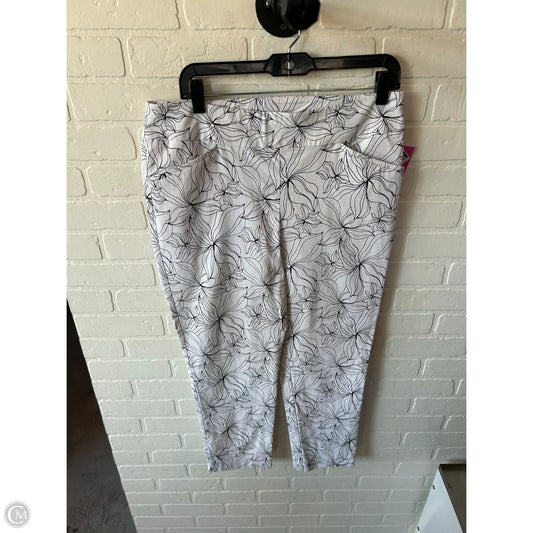 Pants Chinos & Khakis By Chicos In Black & White, Size: 12