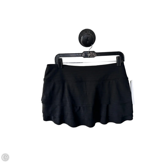 Athletic Skort By Athleta In Black, Size: 8
