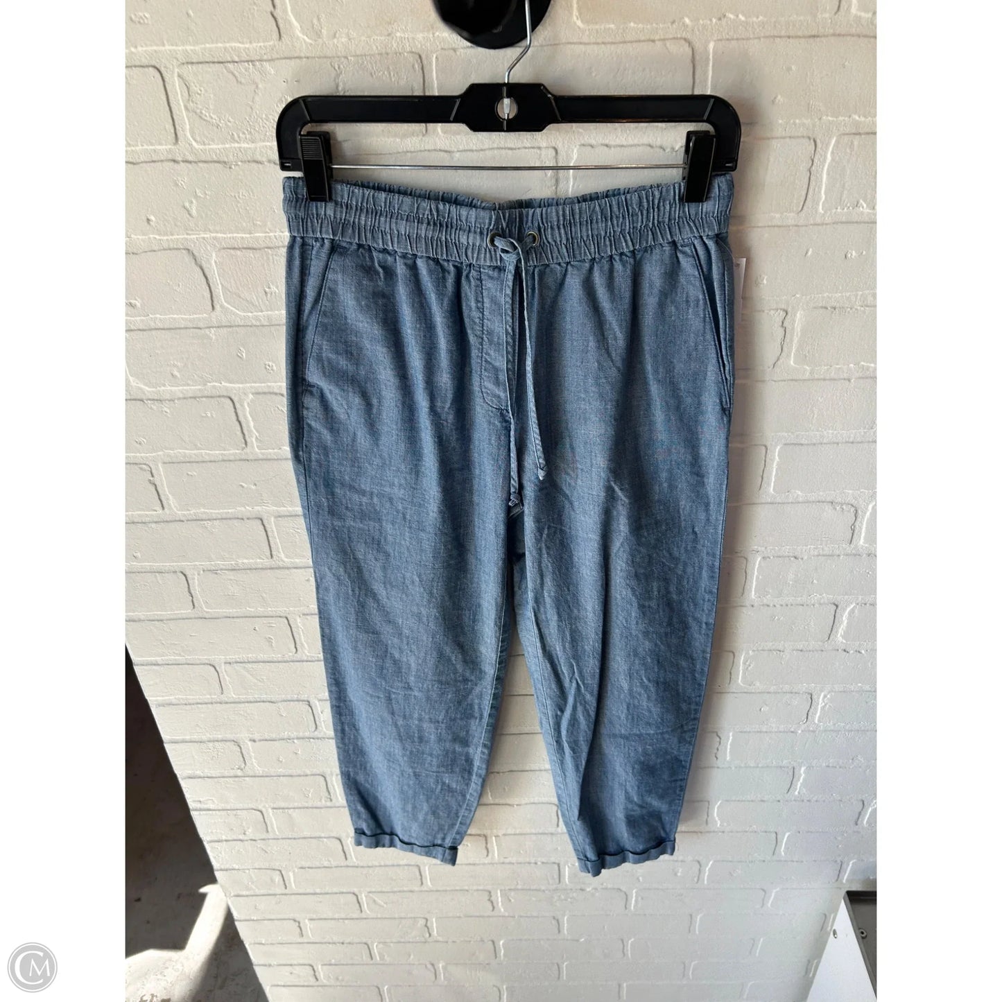 Pants Linen By J. Crew In Blue, Size: 0