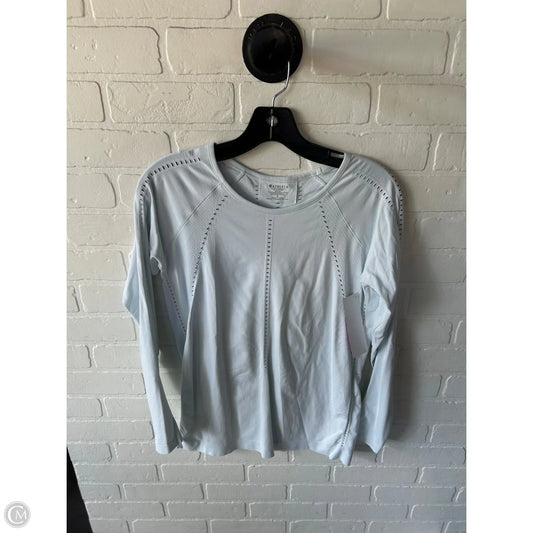 Athletic Top Long Sleeve Crewneck By Athleta In Blue, Size: S