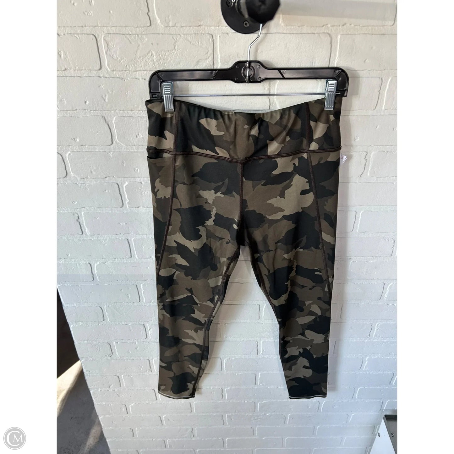 Athletic Leggings By Athleta In Green, Size: 8