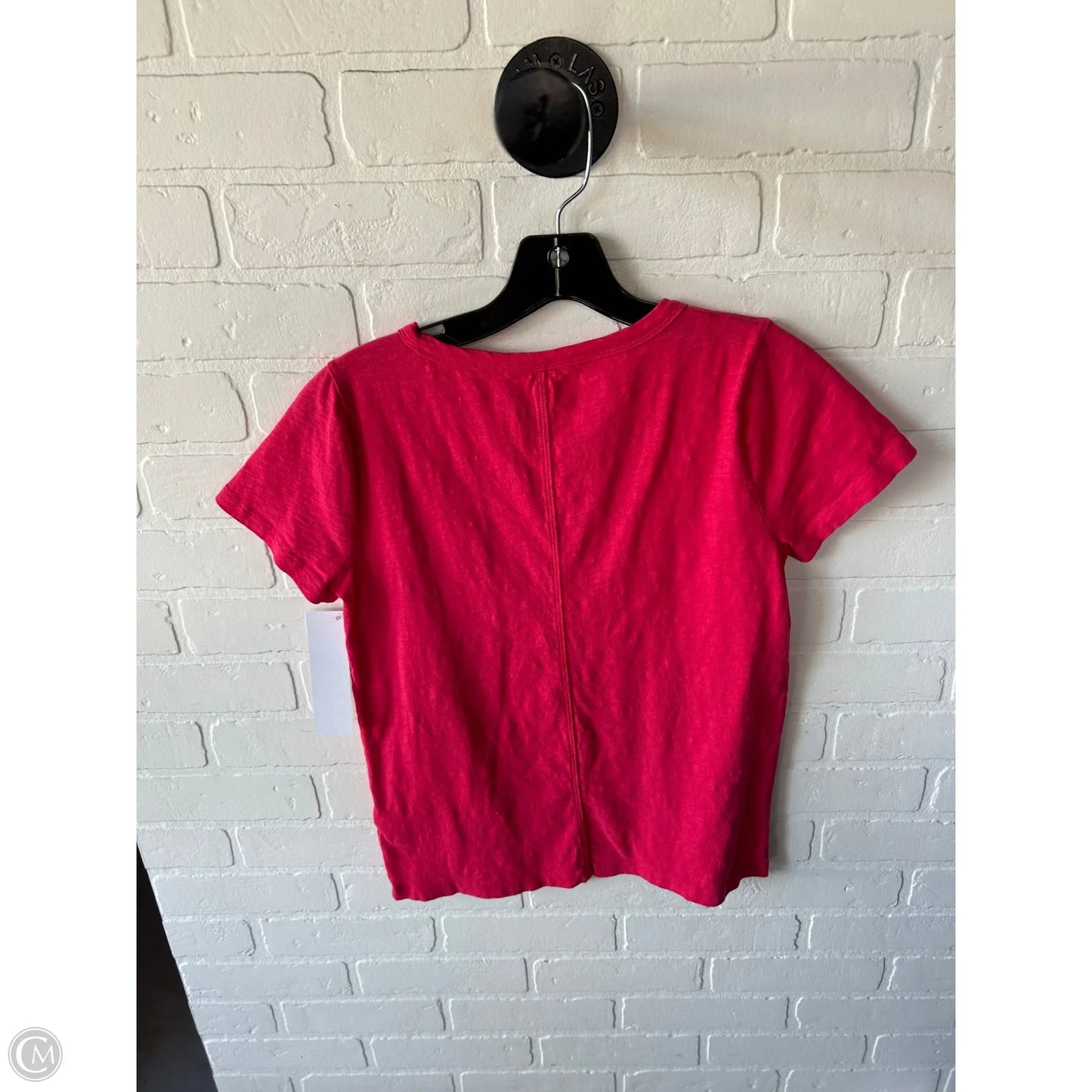 Top Short Sleeve Basic By J. Crew In Pink, Size: S