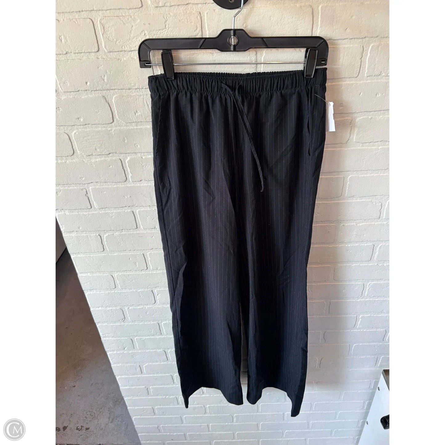 Pants Wide Leg By Stradivarius In Blue, Size: 4