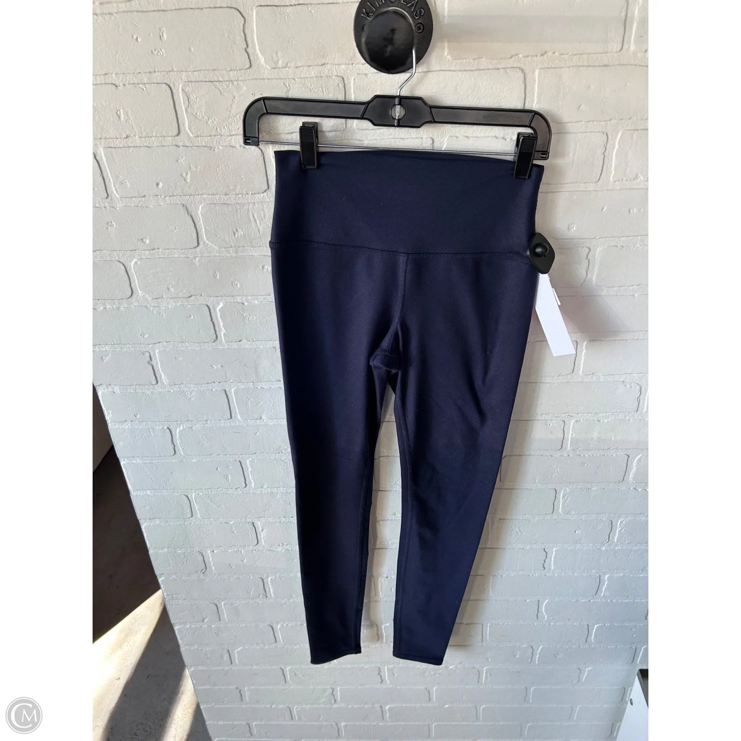Athletic Leggings By Alo In Blue, Size: 4