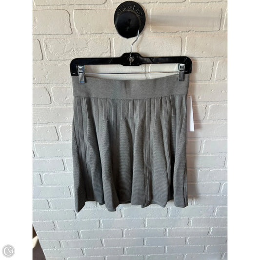 Skirt Mini & Short By Ann Taylor In Grey, Size: 4