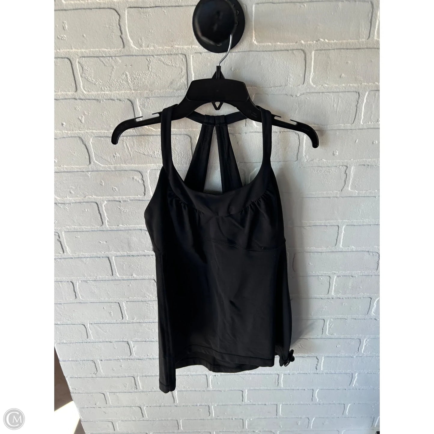 Athletic Tank Top By Lululemon In Black, Size: M