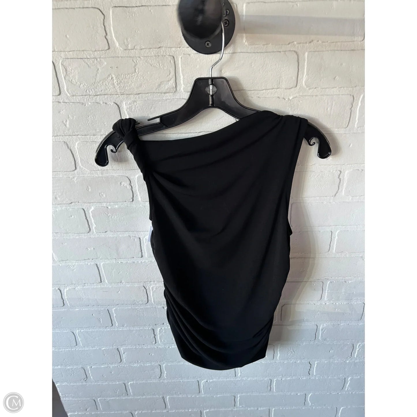 Top Sleeveless By Loft In Black, Size: M