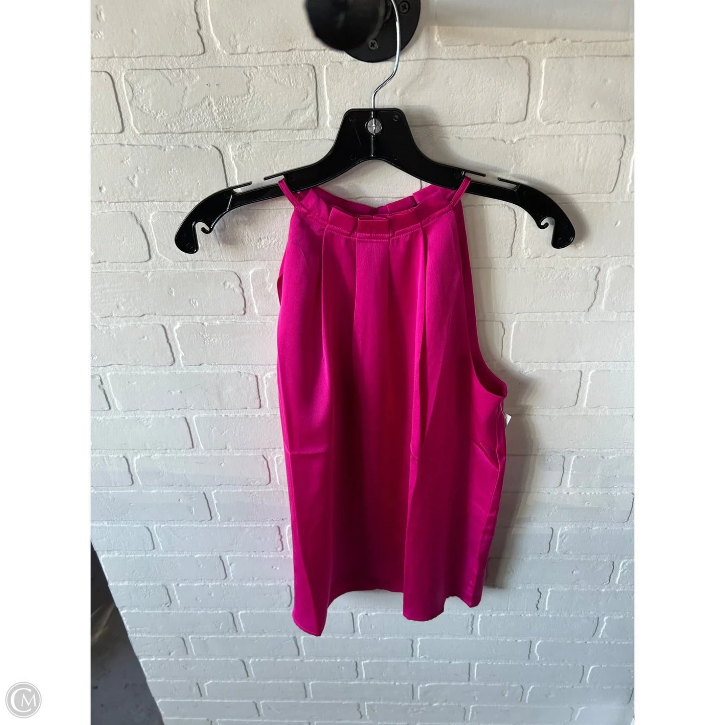 Top Sleeveless By Ann Taylor In Pink, Size: S