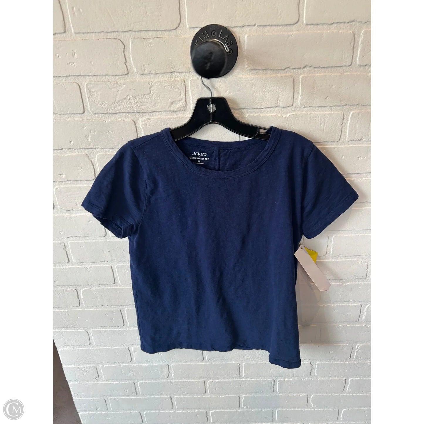Top Short Sleeve Basic By J. Crew In Blue, Size: M