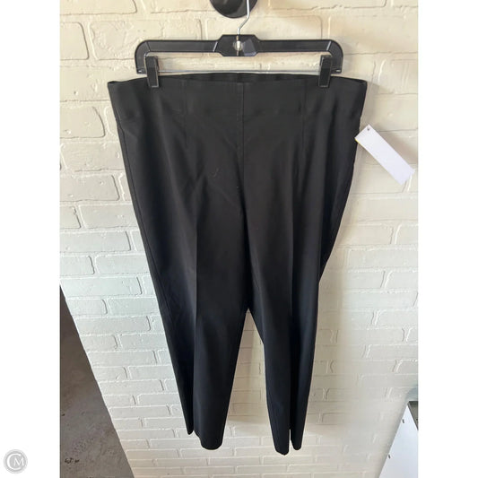 Pants Dress By Worthington In Black, Size: 16