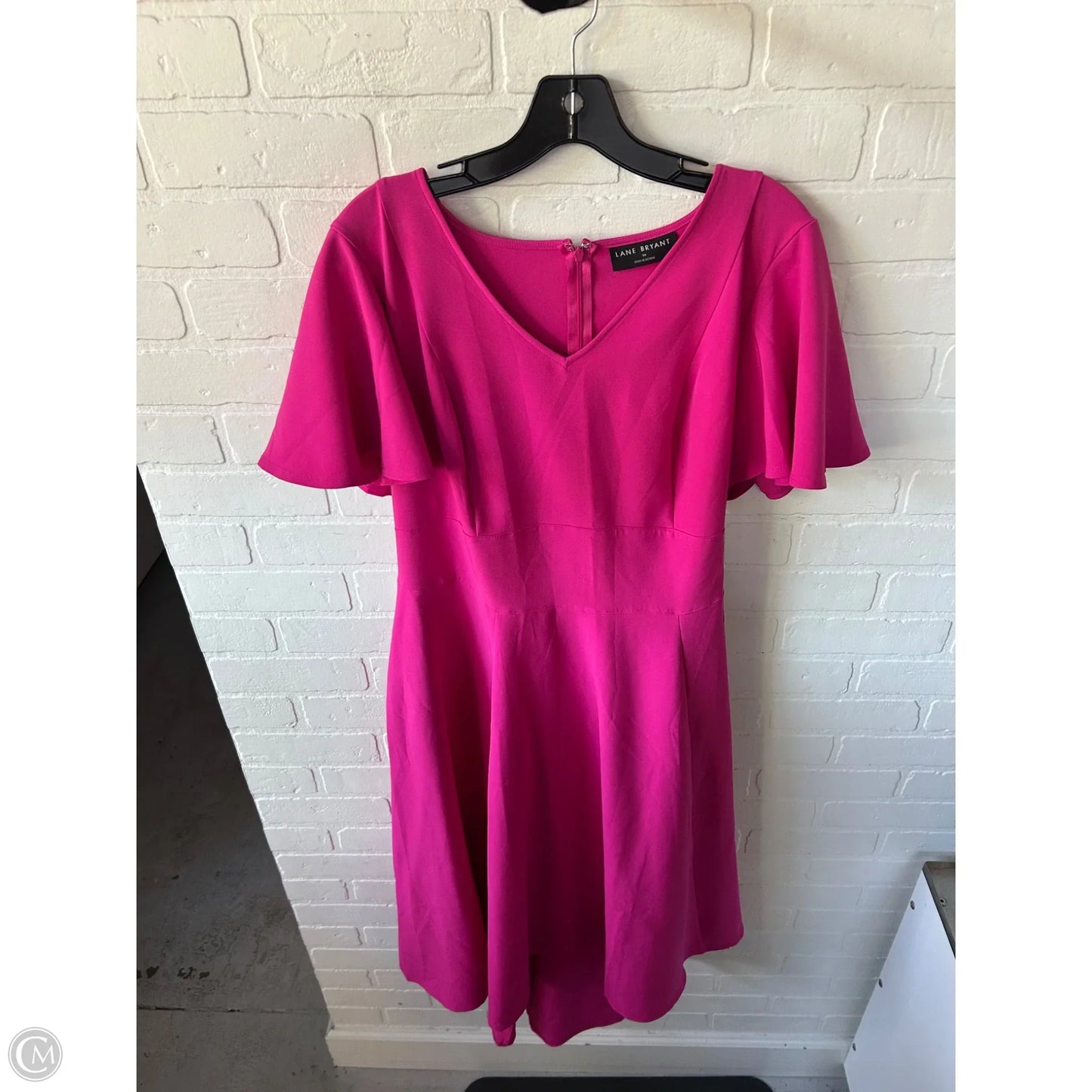 Dress Party Midi By Lane Bryant In Pink, Size: Xl