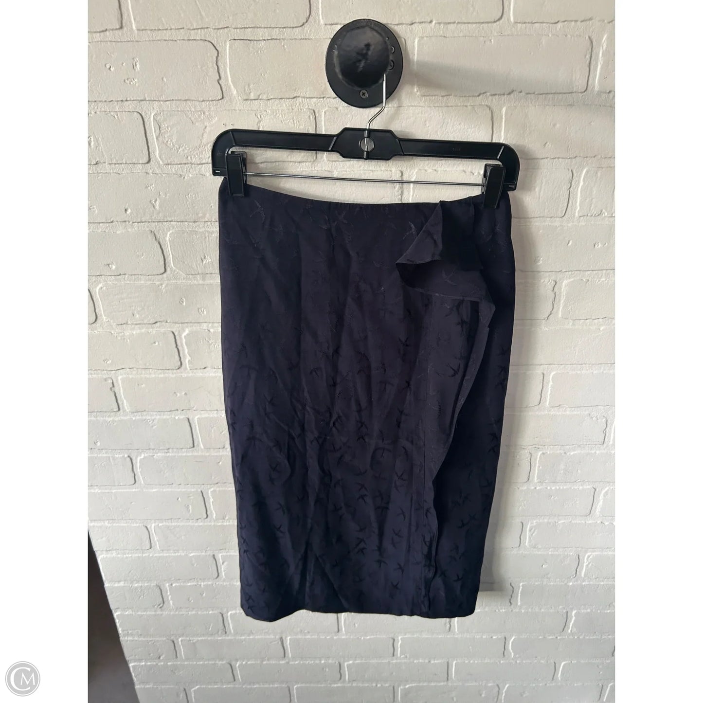 Skirt Midi By Ann Taylor In Blue, Size: 0