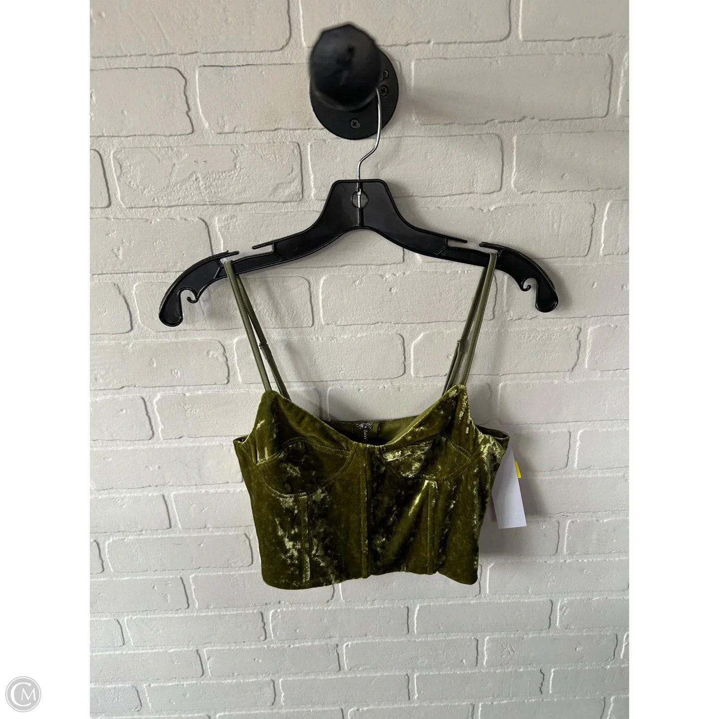 Top Sleeveless By En Saison In Green, Size: S