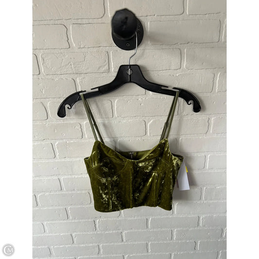 Top Sleeveless By En Saison In Green, Size: S