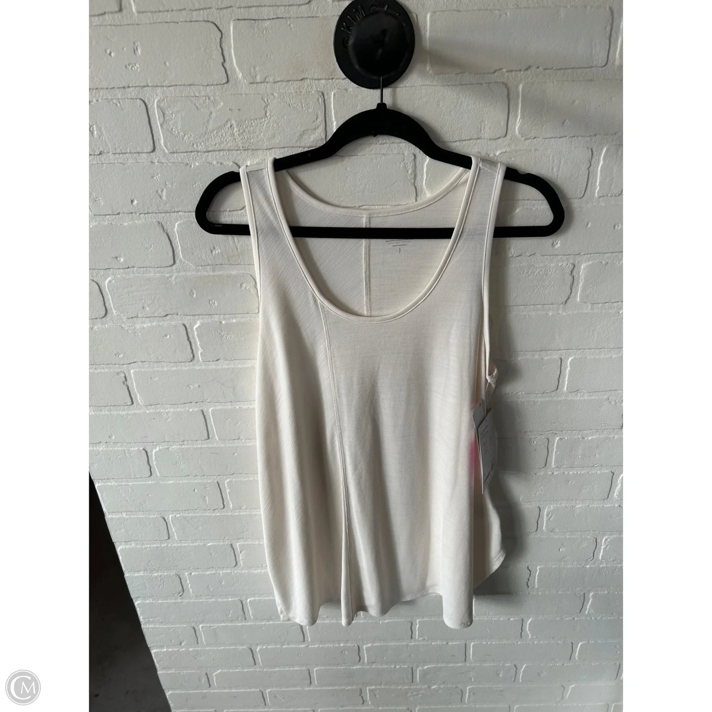 Athletic Tank Top By Athleta In Cream, Size: S