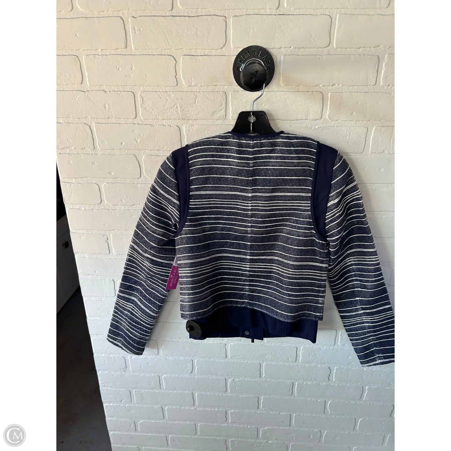 Blazer By Armani Exchange In Blue & White, Size: Xs