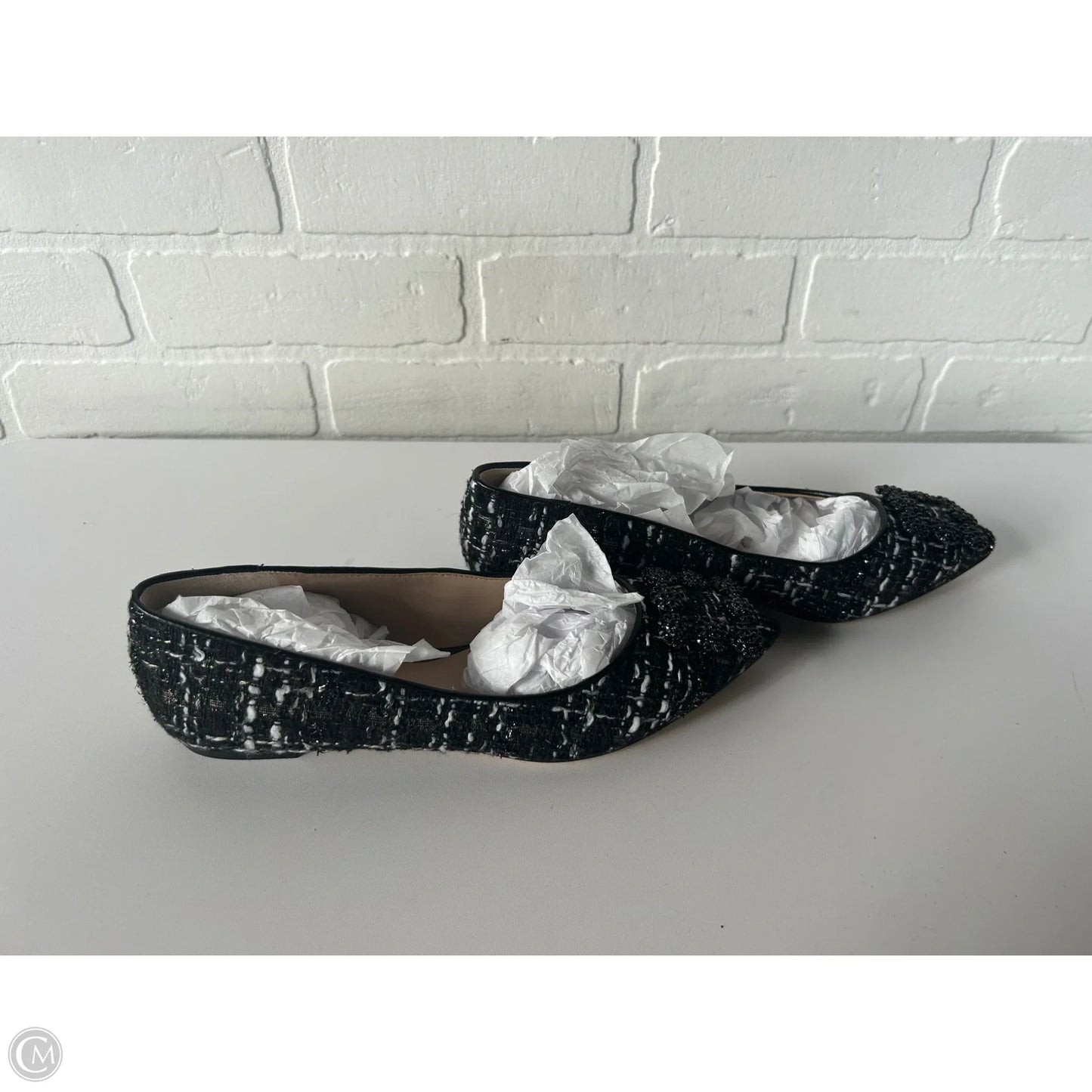 Shoes Designer By Karl Lagerfeld In Black, Size: 6.5